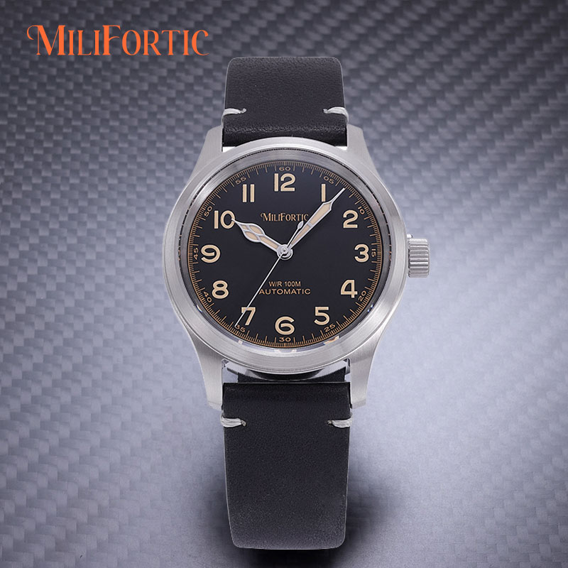 Omega Watch Constellation - Milifortic m059 campo relógios militar 39mm
