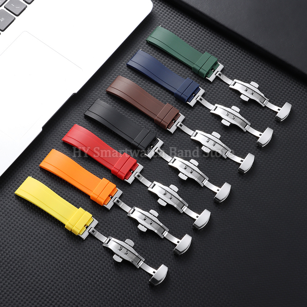 Pulseira de Silicone de 18mm 2 - Suede Strap Watch avaliação e preço