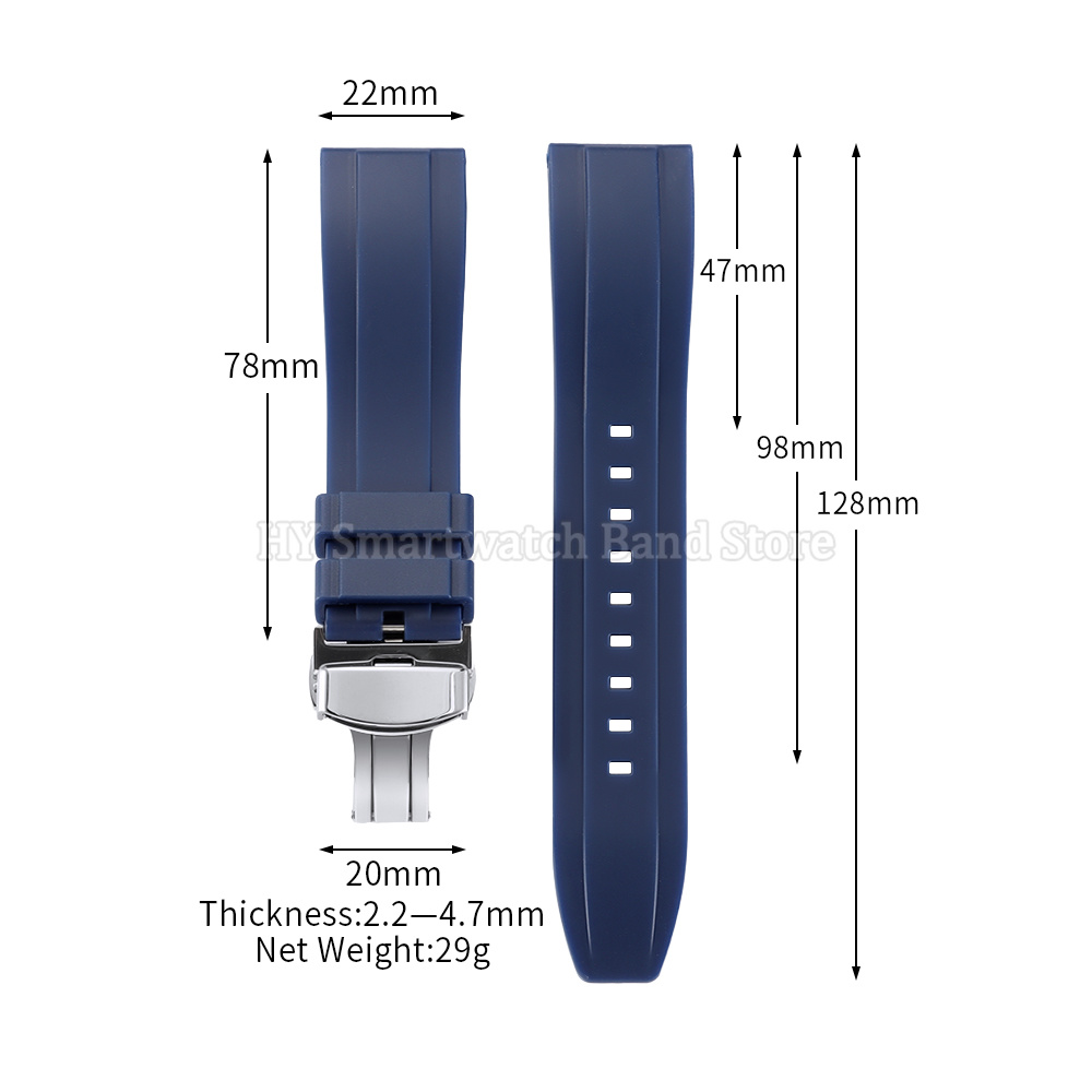 Pulseira de Silicone de 18mm 2 - Suede Strap Watch avaliação e preço