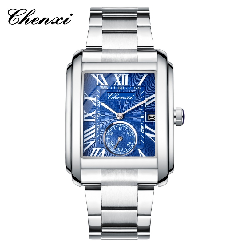 Relógios de Quartzo CHENXI 821 - Cartier Watch Tank avaliação e preço