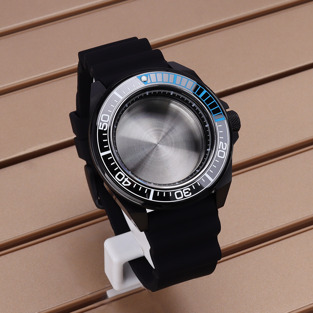Caixa de relógio preta de 43mm - Citizen Watch Tsuyosa avaliação e preço