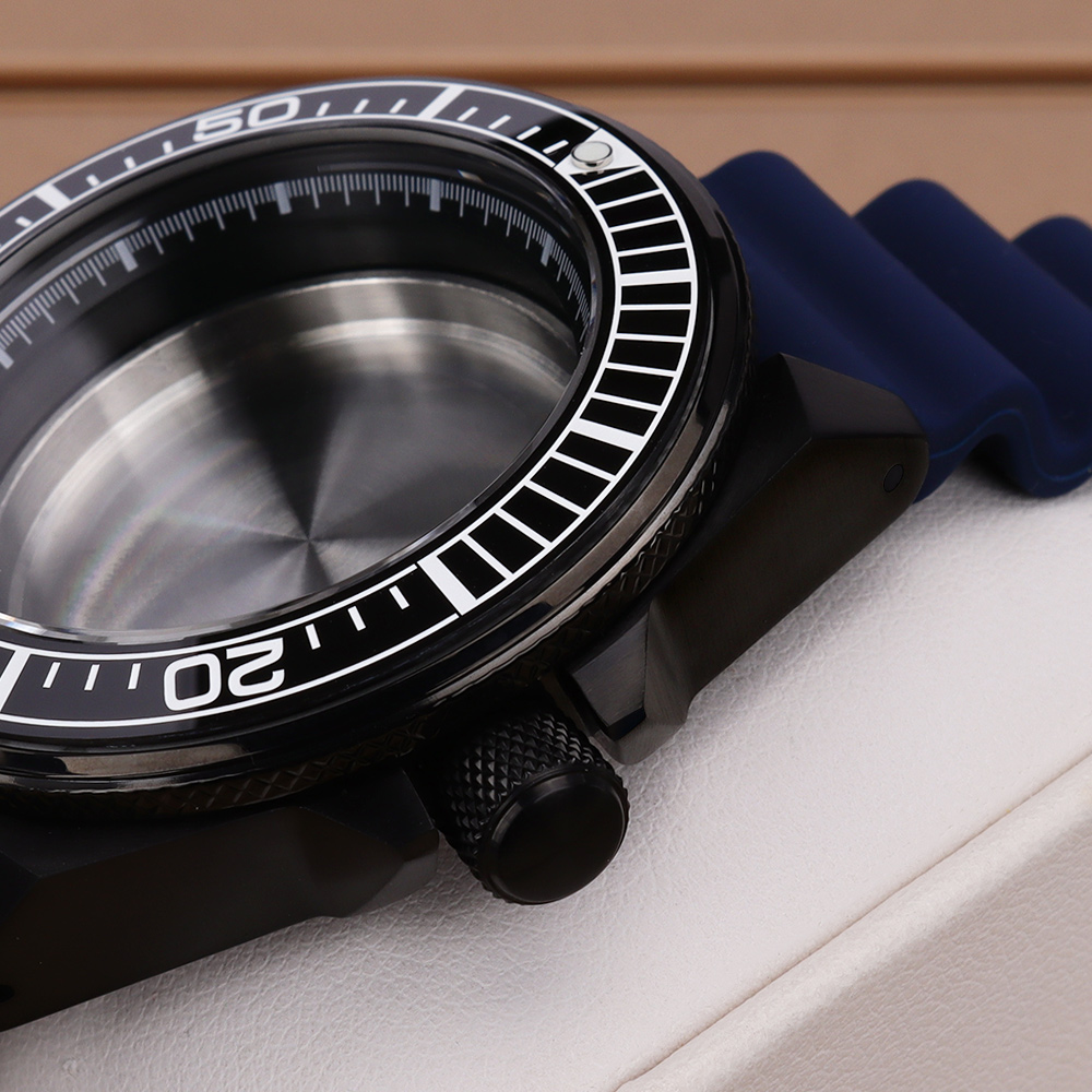 Caixa de relógio preta de 43mm - Citizen Watch Tsuyosa avaliação e preço
