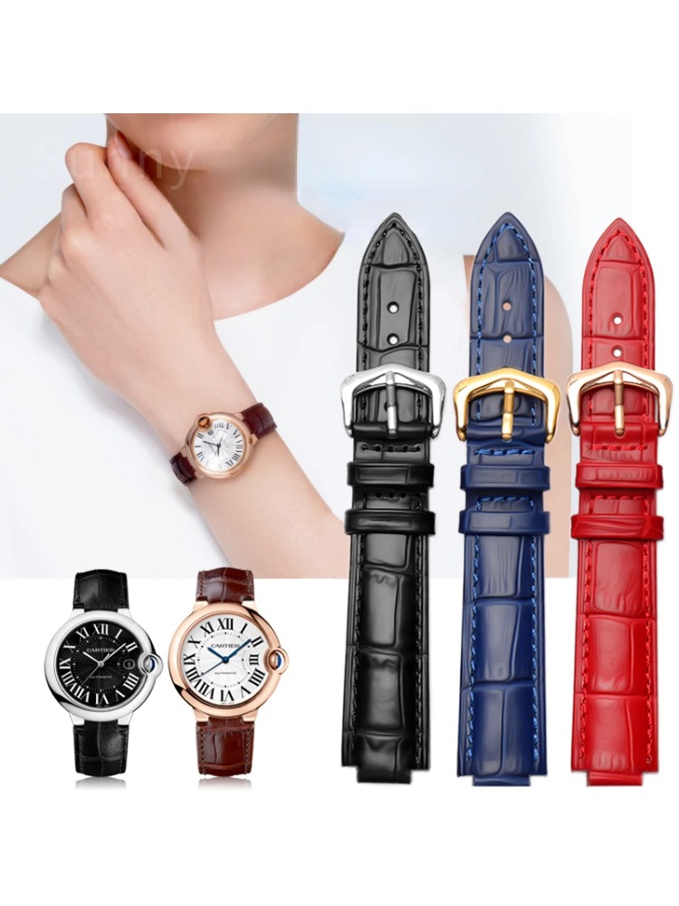 Pulseira de relógio de couro g - Cartier Watch Ballon Bleu avaliação e preço