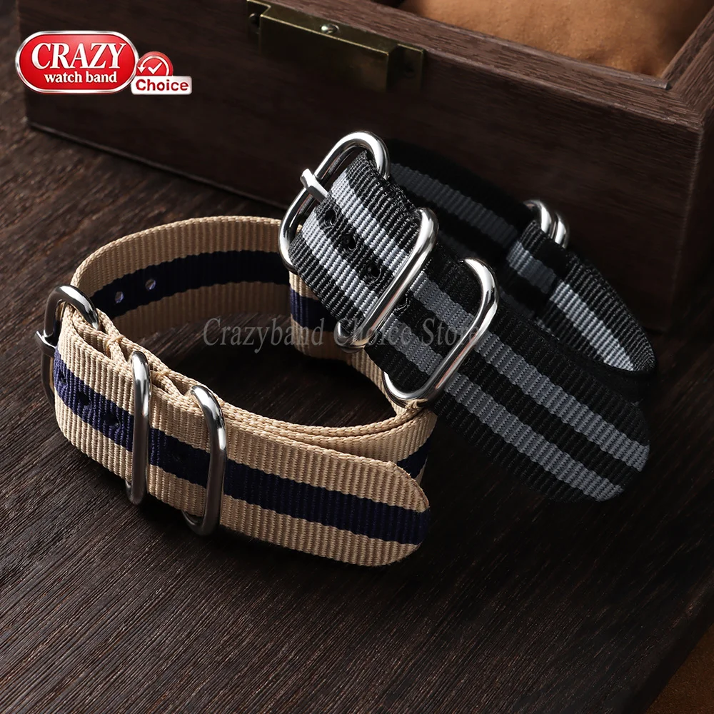 Pulseira de relógio esportiva  - Nato Strap Nylon avaliação e preço
