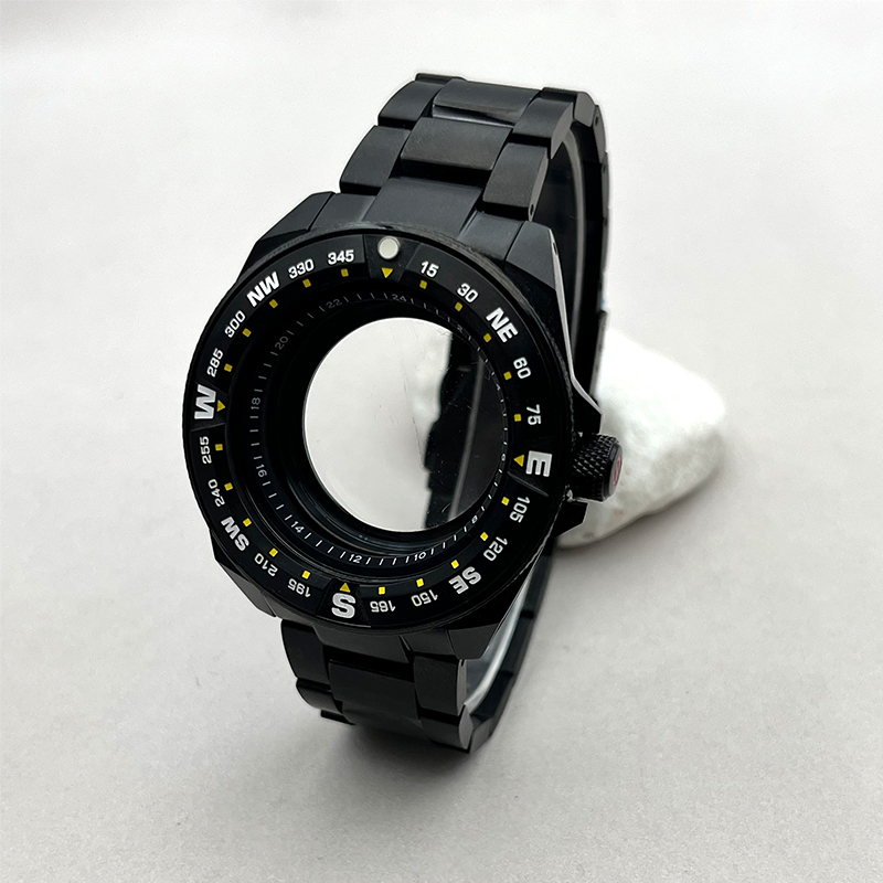 Preto 45mm seiko samurai rei s - Citizen Watch Tsuyosa avaliação e preço