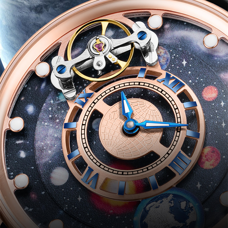 HANBORO-Relógio mecânico mascu - Omega Watch Constellation avaliação e preço