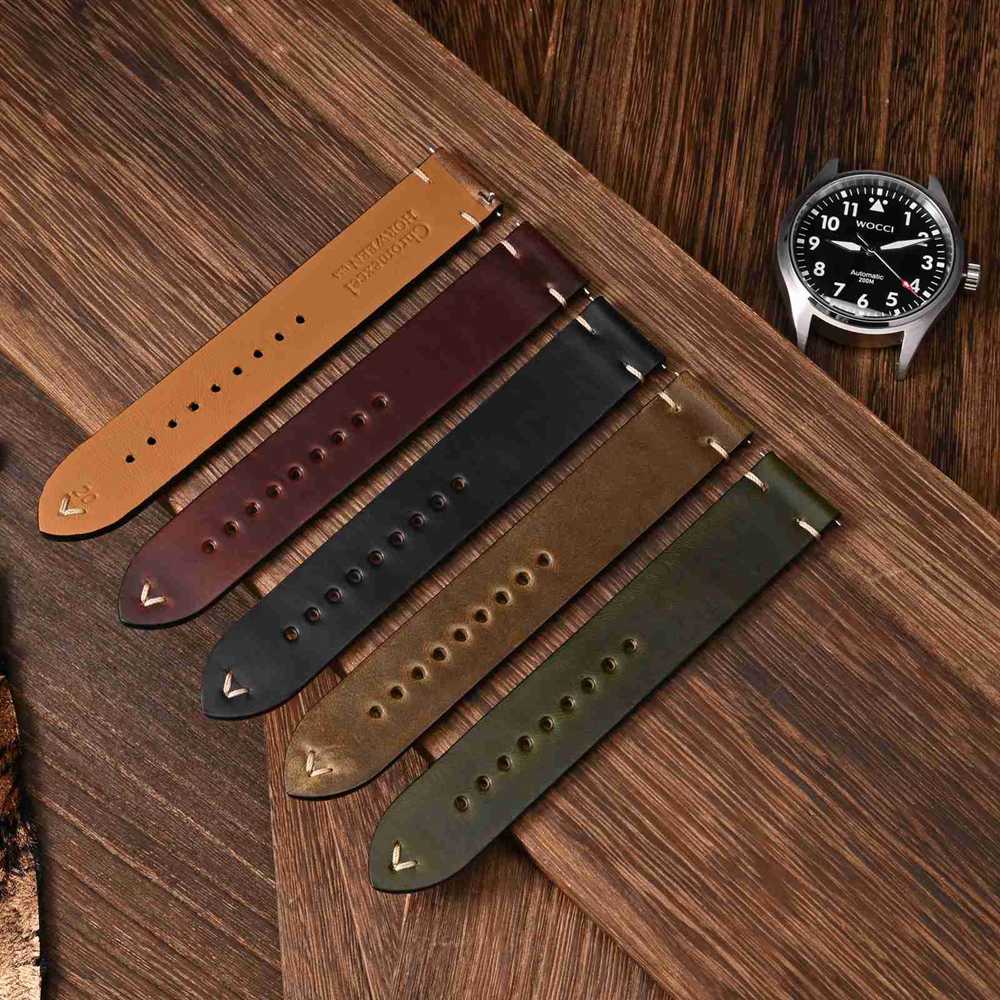 WOCCI-Pulseiras de Relógio Cer - Suede Strap Watch avaliação e preço